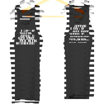 冬の天気には気を付ける必要がある タンクトップ - Kawaiitshirt