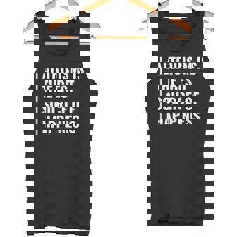 利他主義は幸福の源。利他主義者デザイン タンクトップ - Kawaiitshirt