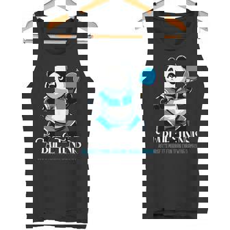 卓球 パンダ 卓球 タンクトップ - Kawaiitshirt