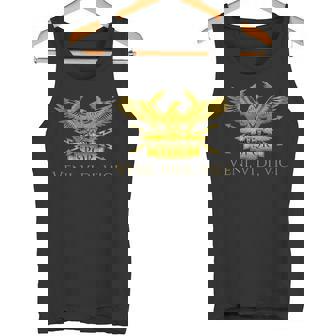 古代ローマ軍団 イーグル ジュリアス・シーザー ヴェニ・ヴィディ・ヴィチ タンクトップ - Kawaiitshirt