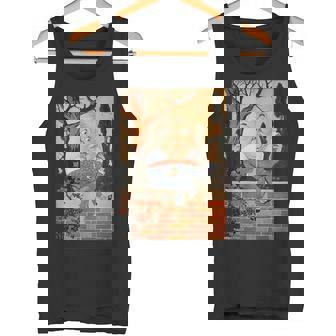 古典的なおとぎ話の保育園は壁にハンプティダンプティ土をライムズ タンクトップ - Kawaiitshirt