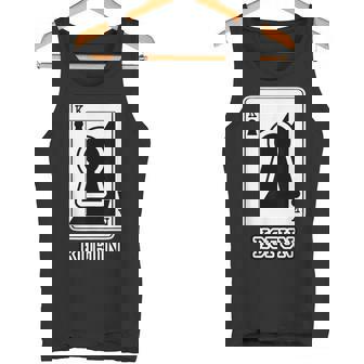 古墳《トランプのキング》パロディ【変なデザイン屋さん】歴史 かわいい イラスト 面白い おしゃれ タンクトップ - Kawaiitshirt