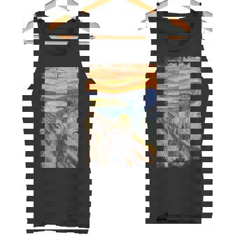 叫びの画家 ムンクの名画 タンクトップ - Kawaiitshirt