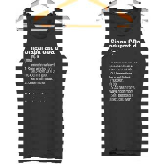 史上最高のシンガプーラ猫お父さん定義面白い猫好き タンクトップ - Kawaiitshirt