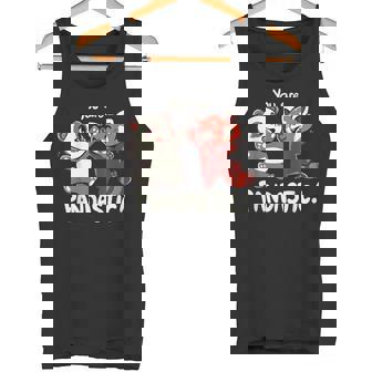 君はパンダスティックだよハイタッチのレッサーパンダとパンダ タンクトップ - Kawaiitshirt