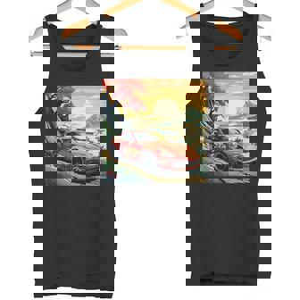 和風370z車 タンクトップ - Kawaiitshirt