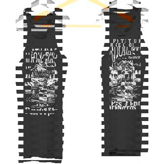 国立公園を守る ドージェ公園は利益ではない タンクトップ - Kawaiitshirt