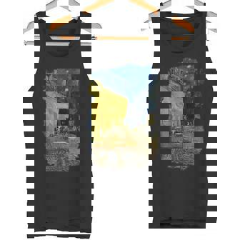 夜のカフェテラス ゴッホ タンクトップ - Kawaiitshirt