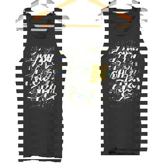 大晦日パーティー用品 2024 ハッピーニューイヤー花火 タンクトップ - Kawaiitshirt