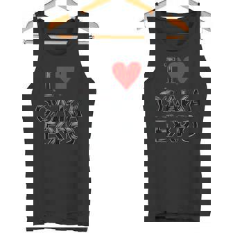 大阪万博 関西万博 記念 I Love Osaka Expo グッズ お土産 本 メンズ レディース タンクトップ - Kawaiitshirt