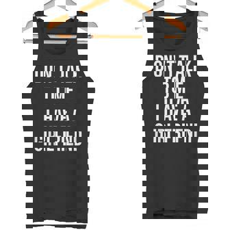 嫉妬深い彼女私に話しかけないでください私には彼女がいます タンクトップ - Kawaiitshirt