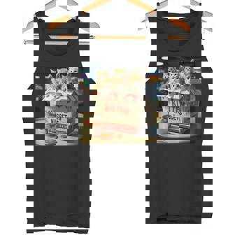 子猫 ナゲッツ 面白い 猫好き しゃれ タンクトップ - Kawaiitshirt