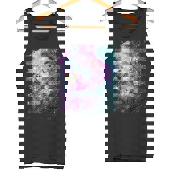 宇宙のかわいいアストロ宇宙猫 タンクトップ - Kawaiitshirt