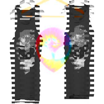 宇宙人 エイリアン Ufo ヒッピー タイダイ タンクトップ - Kawaiitshirt