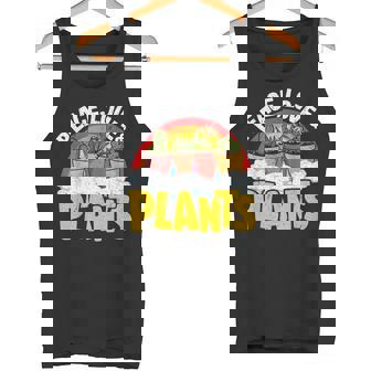 平和 愛&植物 レトロ レインボー 多肉植物 植物庭師 タンクトップ - Kawaiitshirt