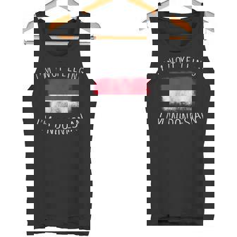 怒鳴ってないよ、私はインドネシア人だ-面白いインドネシアプライド タンクトップ - Kawaiitshirt