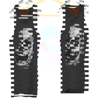 怖い顔 タンクトップ - Kawaiitshirt