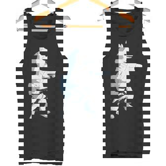 愉快な空手犬 日本のスピッツ タンクトップ - Kawaiitshirt