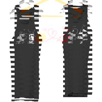 愛しすぎて大好きすぎる。 赤い糸 タンクトップ - Kawaiitshirt