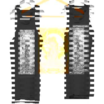 戦士の女神アテナ ギリシャ神話 タロットカード タンクトップ - Kawaiitshirt