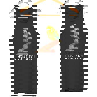 指の上のセキセイインコ 楽しいインコ セキセイインコ 鳥好きのギフト タンクトップ - Kawaiitshirt