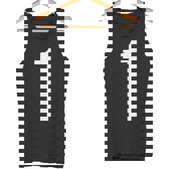 数字アルファベット 1 数字 タンクトップ - Kawaiitshirt