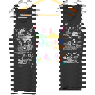 数学の日のコスチューム アイデアに数字付き キッズ 数学 数字 タンクトップ - Kawaiitshirt