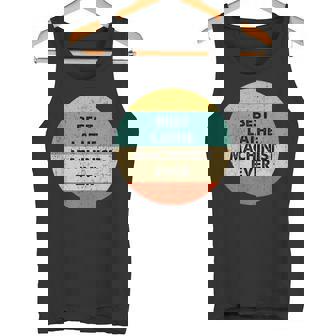 旋盤機械工シャツ タンクトップ - Kawaiitshirt