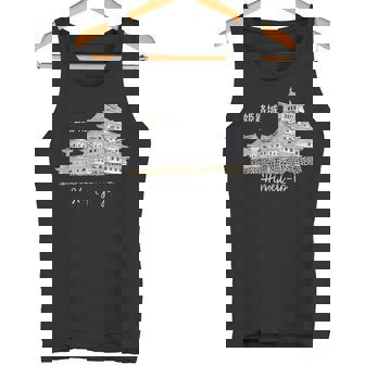 日本、姫路城、城、兵庫、手描き タンクトップ - Kawaiitshirt