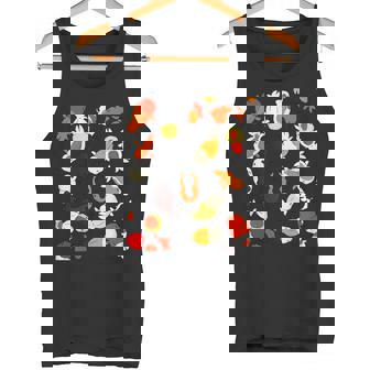 日本のランチュウ 金魚グラフィック タンクトップ - Kawaiitshirt