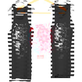 日本の百合 アニメ 花 蜘蛛 恋人 美学 オタク タンクトップ - Kawaiitshirt