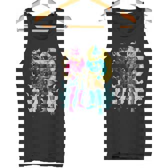 日本の神々 風神と雷神 タンクトップ - Kawaiitshirt