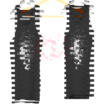 日本の陰陽鯉のアート。 タンクトップ - Kawaiitshirt