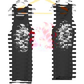 日本アニメ キツネ 九尾 タンクトップ - Kawaiitshirt