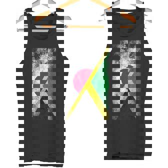 日本ジャマイカの国旗 ジャマイカ。 タンクトップ - Kawaiitshirt