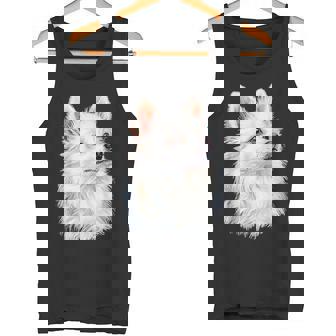 日本スピッツ 犬 グラフィック ペット イラスト 日本スピッツ タンクトップ - Kawaiitshirt