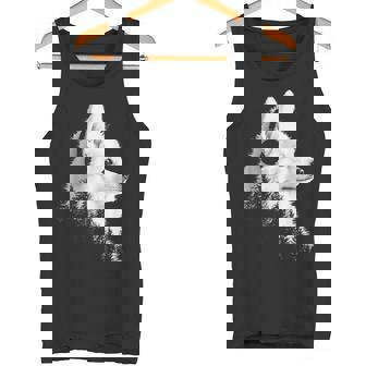 日本スピッツ 犬 ペット 音楽 ヘッドホン 日本スピッツ タンクトップ - Kawaiitshirt