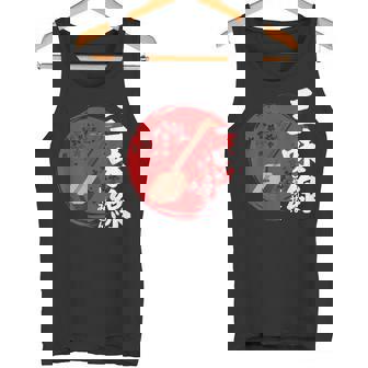 日本三味線 伝統楽器 タンクトップ - Kawaiitshirt