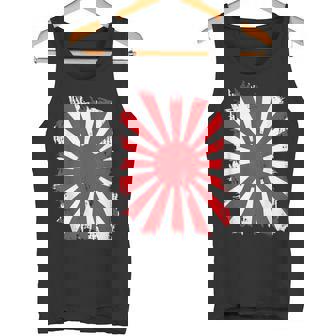 日本戦争旗 日本中道 日本国旗 タンクトップ - Kawaiitshirt