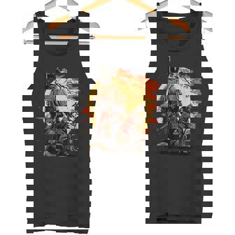 日本美術 忍者 浮世絵 アニメ風 侍 改 健 タンクトップ - Kawaiitshirt