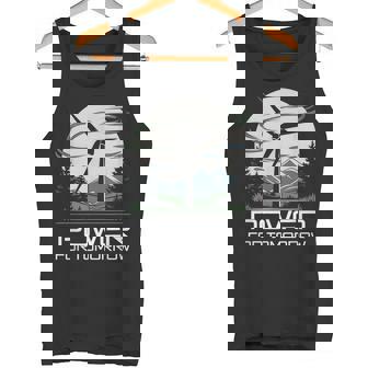 明日地球の日のための風力発電 クリーンエネルギー 風力タービン タンクトップ - Kawaiitshirt