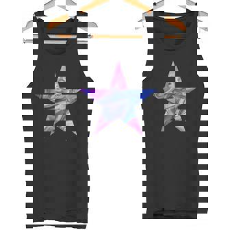 星 ピンク ブルー パープル タンクトップ - Kawaiitshirt