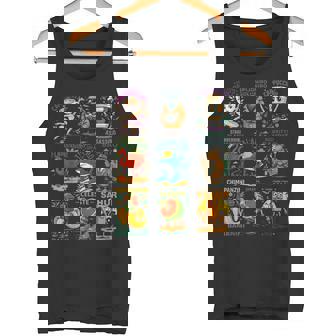 最も愛されているイタリアンブレインロットキャラクターキッズミームボーイトレンディ。 タンクトップ - Kawaiitshirt