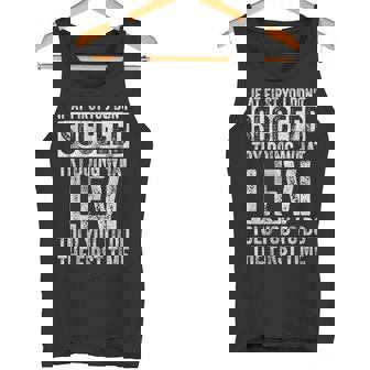 最初は成功しなかったら、リーバイスと同じことをやってみてください タンクトップ - Kawaiitshirt