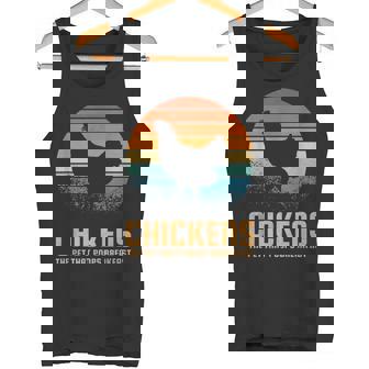 朝ごはんを食べるペット、ニワトリ タンクトップ - Kawaiitshirt