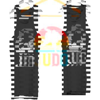 柔道投げ レトロ 日本の格闘技 柔道家 ファイター ギフト タンクトップ - Kawaiitshirt