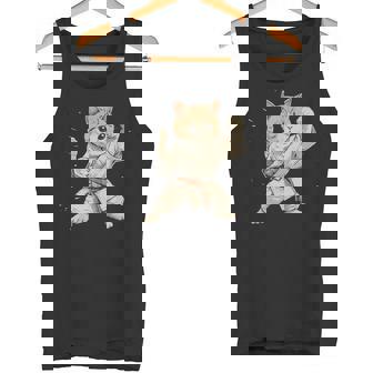 柔道猫 タンクトップ - Kawaiitshirt