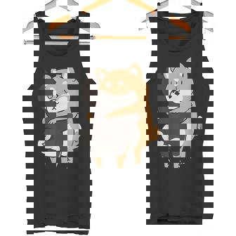 柴犬ハグ タンクトップ - Kawaiitshirt