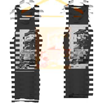 歌川国芳 訓練中の遊女 タンクトップ - Kawaiitshirt