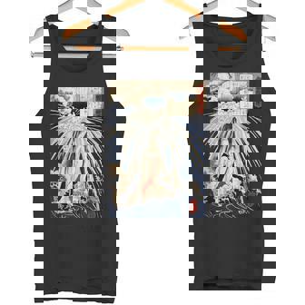 歌川国芳作 塔ノ沢の滝の下の初花 タンクトップ - Kawaiitshirt